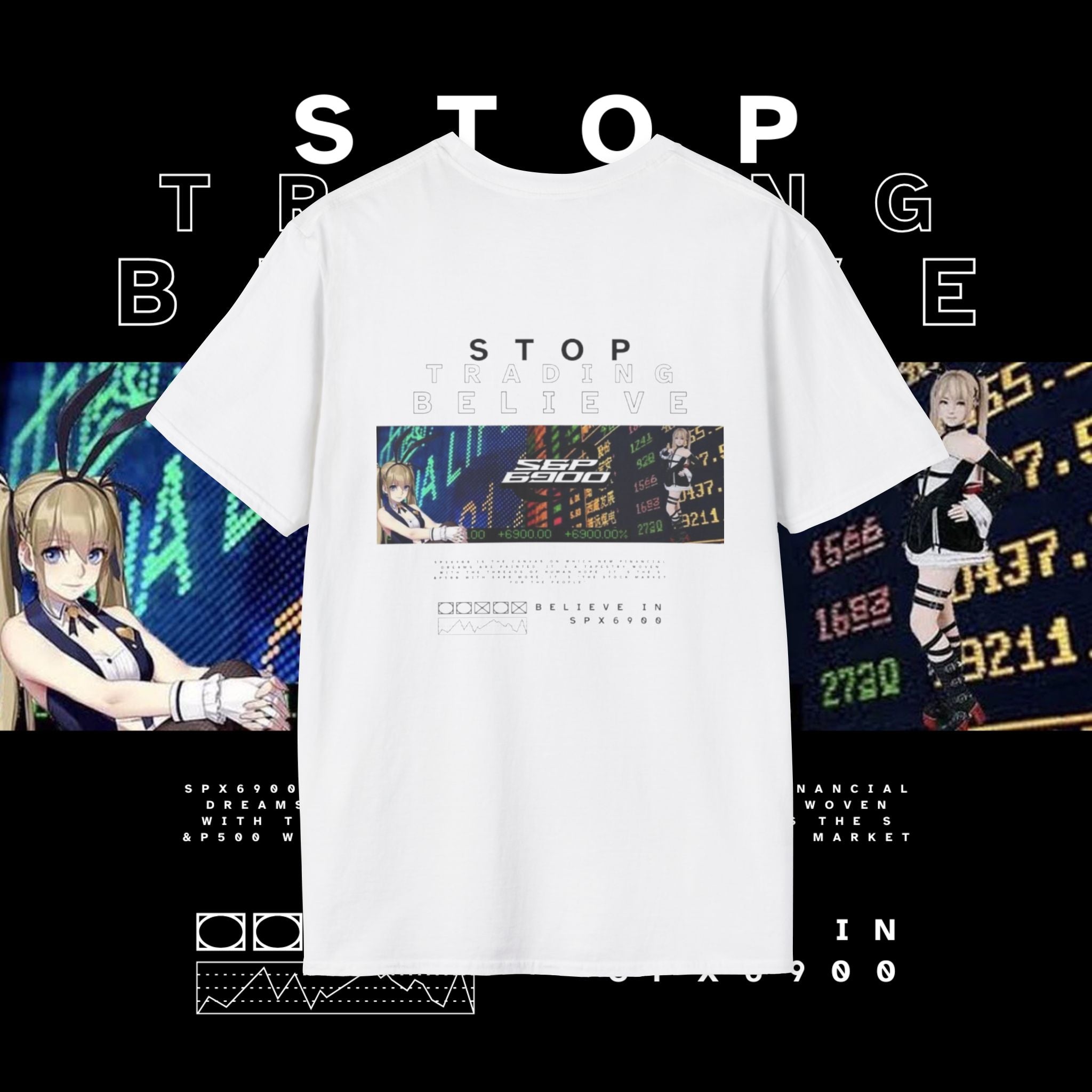 "Stop Trading, Believe" Manifesto Tee - SPX6900 Movement Edition