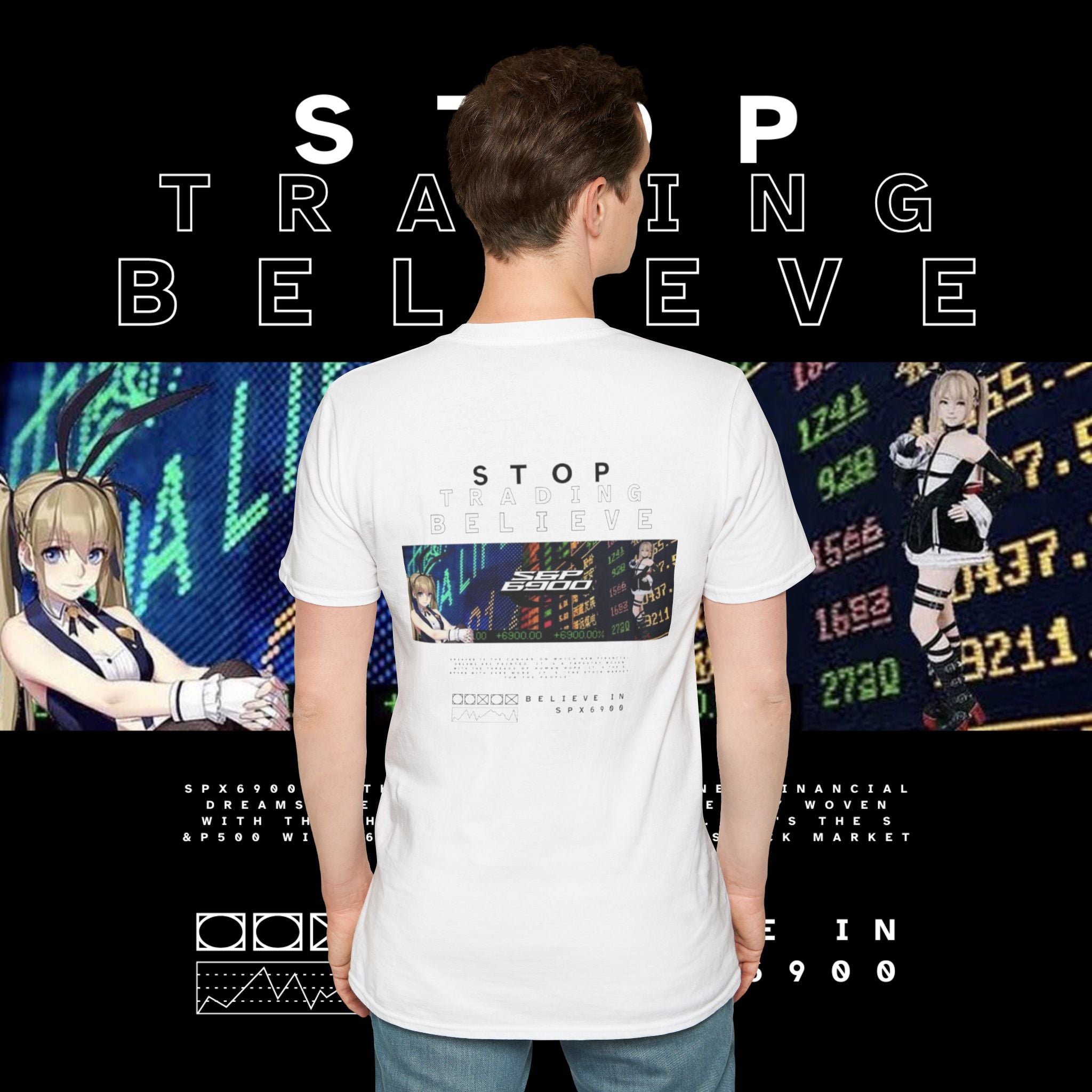 "Stop Trading, Believe" Manifesto Tee - SPX6900 Movement Edition