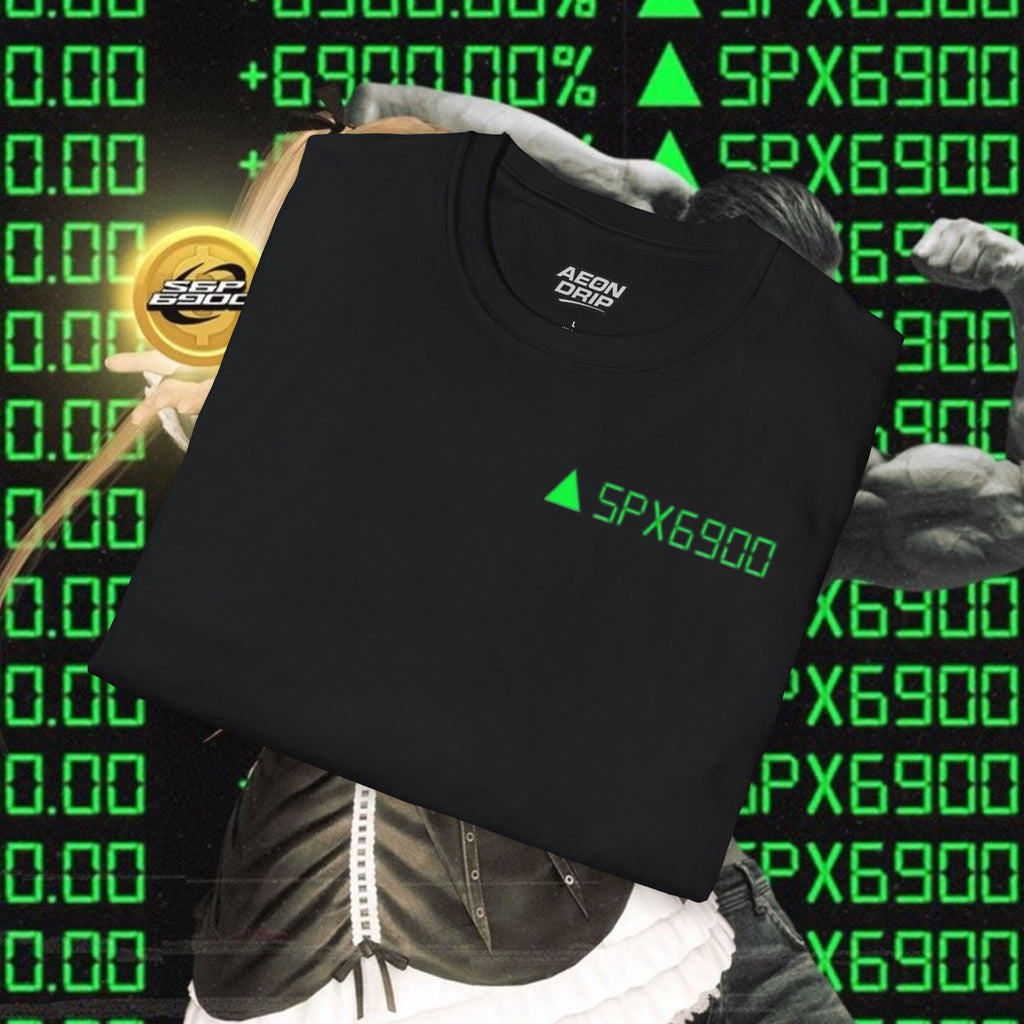 SPX6900 To The Moon Tee - Green Candle Edition