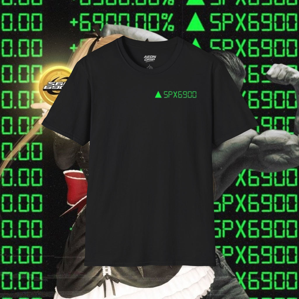SPX6900 To The Moon Tee - Green Candle Edition