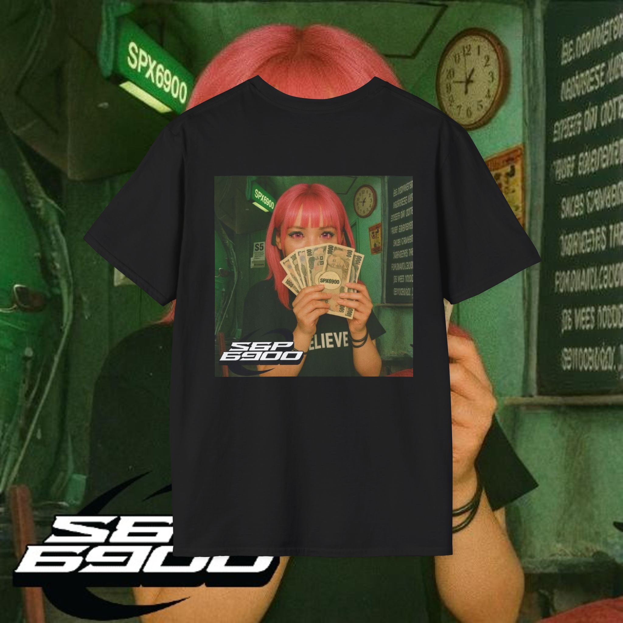 "Believe & Stack" Tee - SPX6900 Money Moves Edition