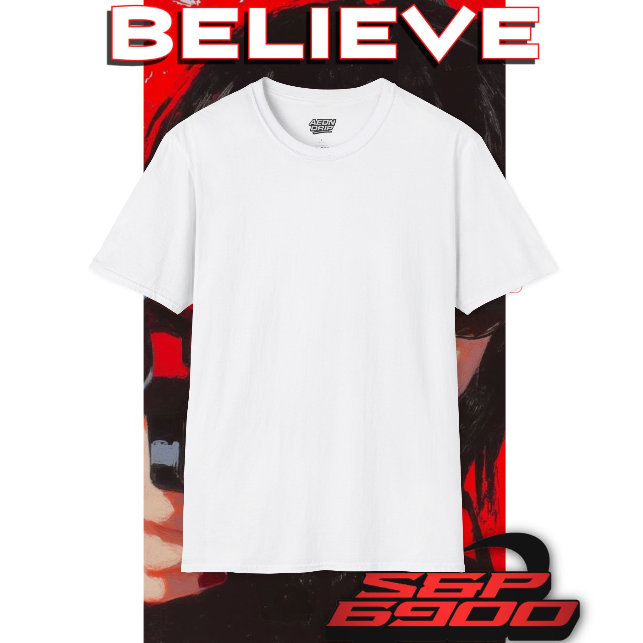 "Believe" SPX Vision Tee - Red Aesthetic Edition