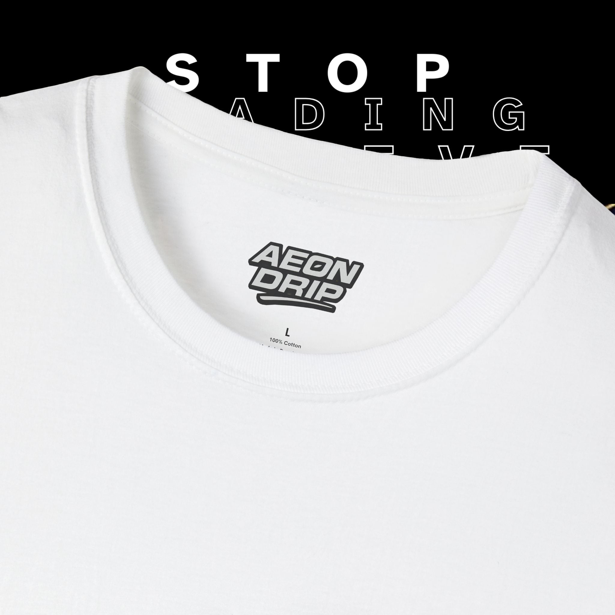"Stop Trading, Believe" Manifesto Tee - SPX6900 Movement Edition