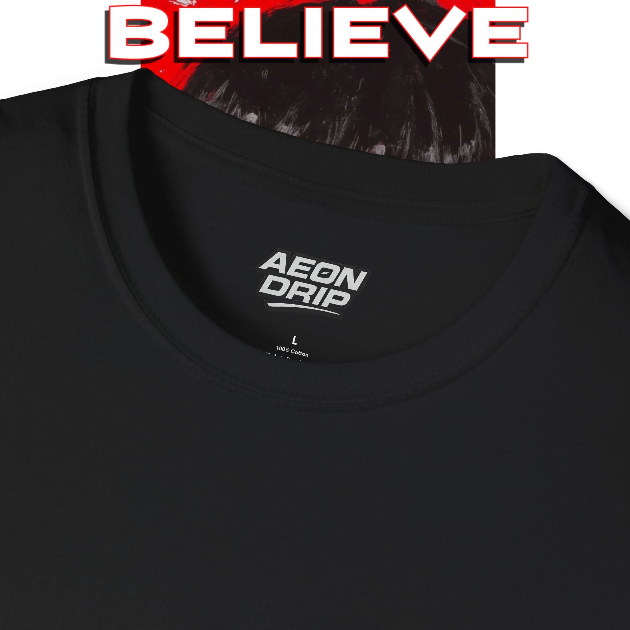 "Believe" SPX Vision Tee - Red Aesthetic Edition