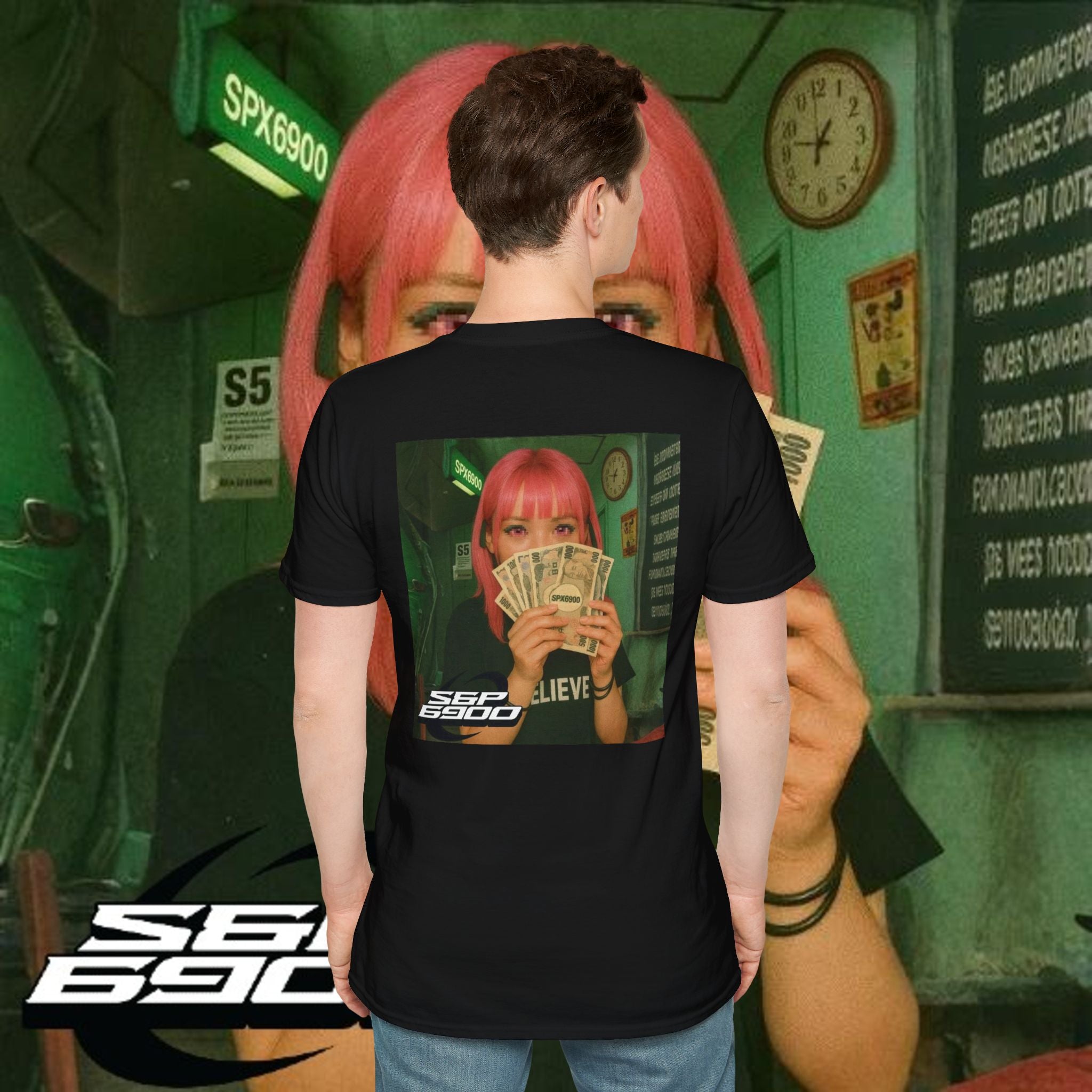 "Believe & Stack" Tee - SPX6900 Money Moves Edition